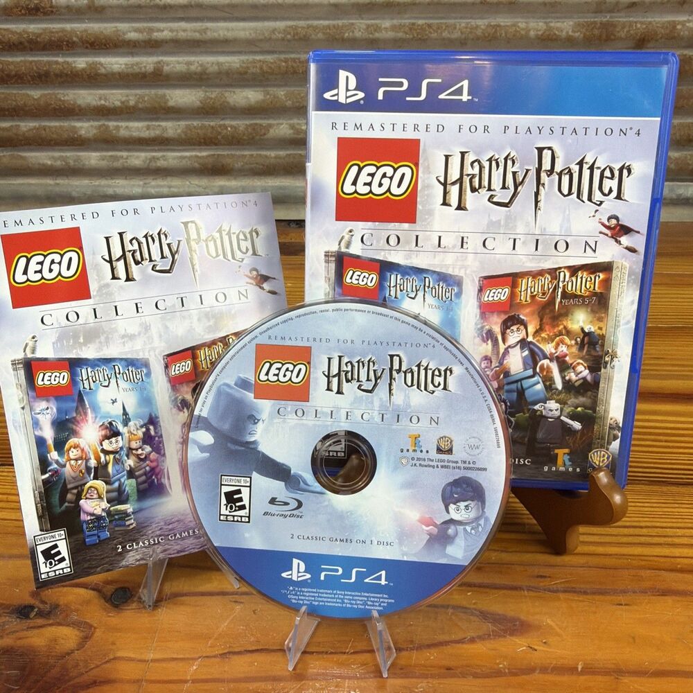 LEGO Harry Potter Collection (Sony PlayStation 4, 2016) CIB W/ Insert MINTY